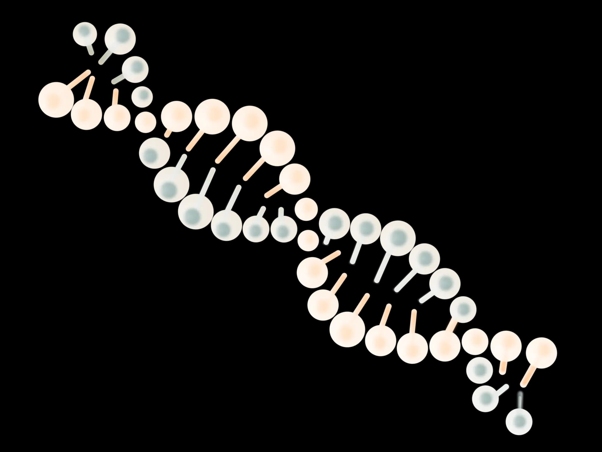 DNA molecule illustration for bioactive compounds